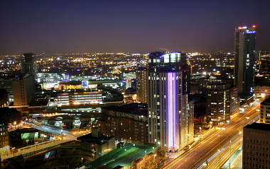 Birmingham by night